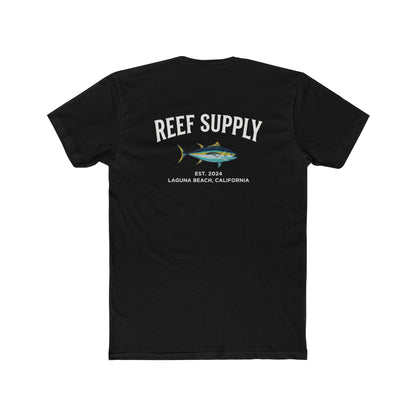 Reef Supply Graphic Tee — Laguna Beach Tuna Logo Cotton Unisex T-Shirt