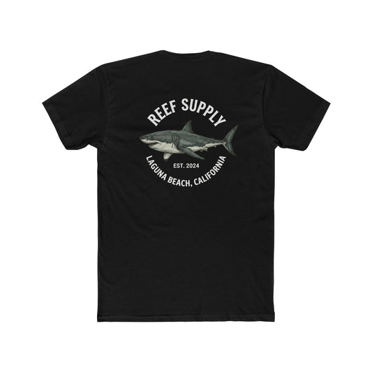 Reef Supply Shark Tee — Laguna Beach Ocean Graphic T-Shirt