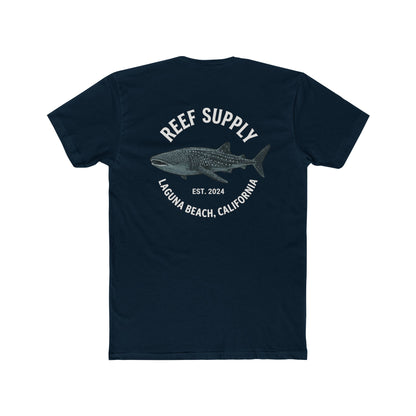 Reef Supply Laguna Beach Whale Shark Tee — Coastal Graphic Cotton T-Shirt