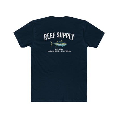 Reef Supply Graphic Tee — Laguna Beach Tuna Logo Cotton Unisex T-Shirt