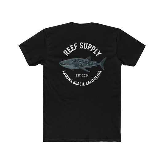 Reef Supply Laguna Beach Whale Shark Tee — Coastal Graphic Cotton T-Shirt
