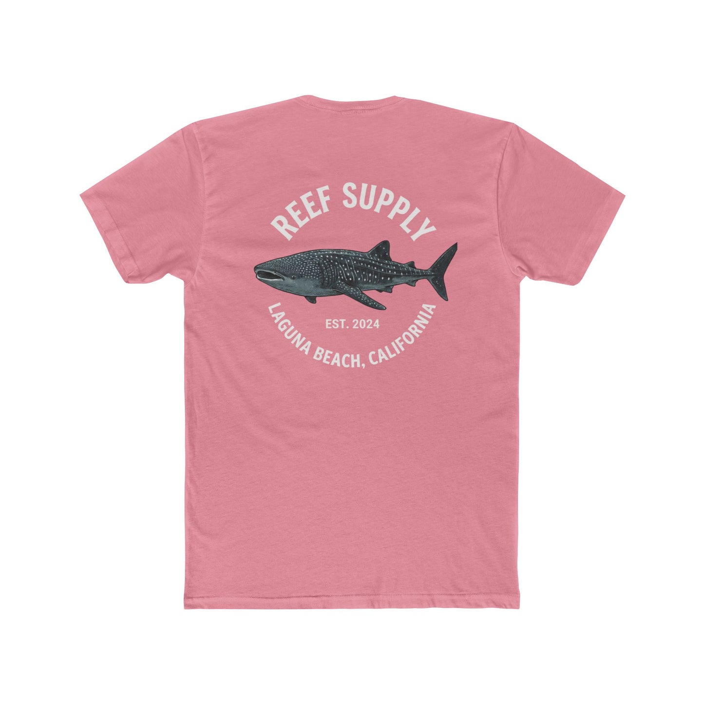 Reef Supply Laguna Beach Whale Shark Tee — Coastal Graphic Cotton T-Shirt
