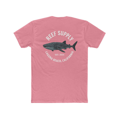Reef Supply Laguna Beach Whale Shark Tee — Coastal Graphic Cotton T-Shirt