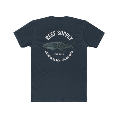 Reef Supply Laguna Beach Whale Shark Tee — Coastal Graphic Cotton T-Shirt