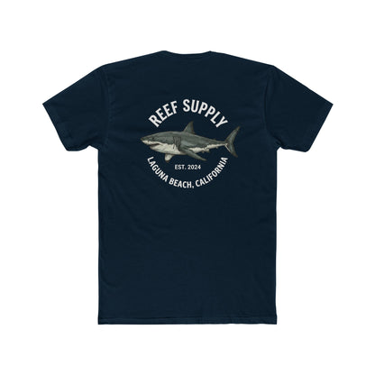 Reef Supply Shark Tee — Laguna Beach Ocean Graphic T-Shirt