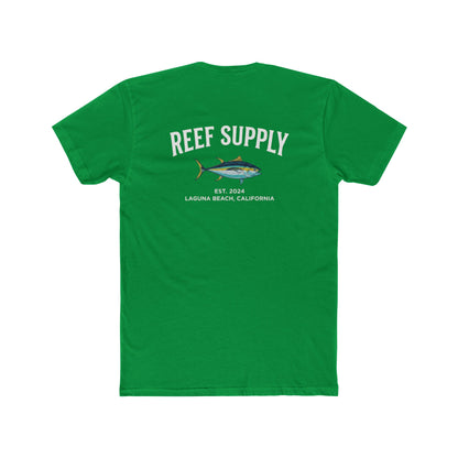 Reef Supply Graphic Tee — Laguna Beach Tuna Logo Cotton Unisex T-Shirt