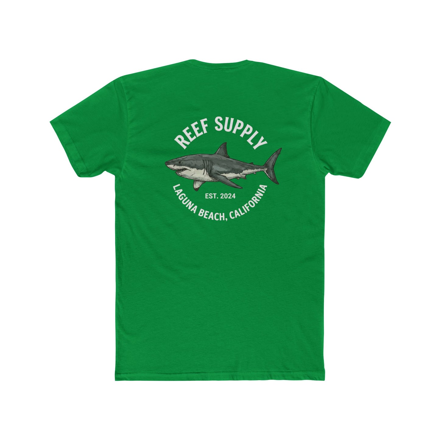 Reef Supply Shark Tee — Laguna Beach Ocean Graphic T-Shirt