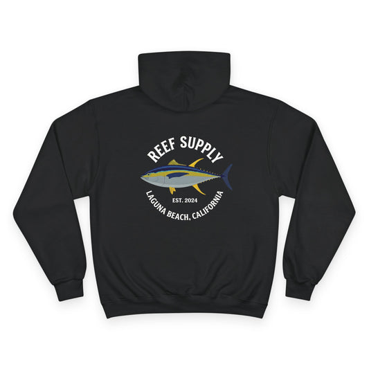 Reef Supply x Champion Hoodie — Laguna Beach Fishing Pullover