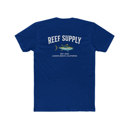 Reef Supply Graphic Tee — Laguna Beach Tuna Logo Cotton Unisex T-Shirt