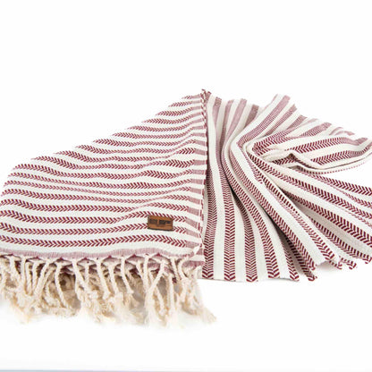 Turkish towel, lightweight, absorbent, eco-friendly, 100% cotton, sand-resistant
