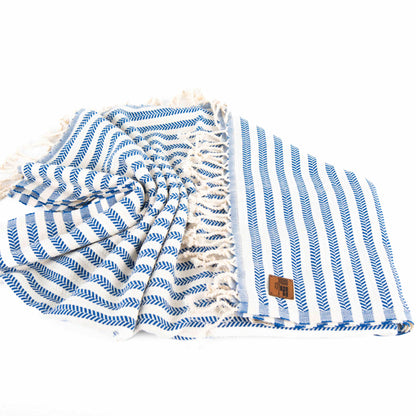Turkish towel, lightweight, absorbent, eco-friendly, 100% cotton, sand-resistant